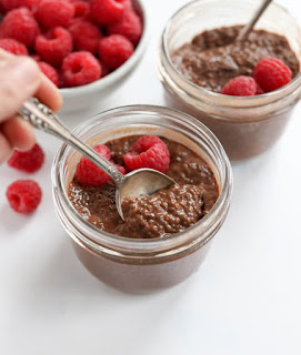 Chia and Chocolate Pudding for Breakfast